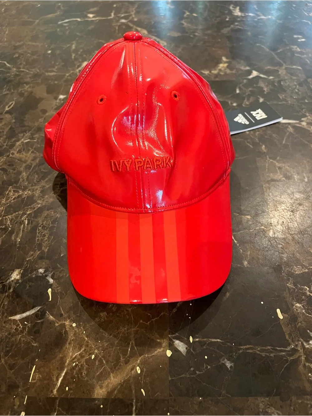 NWT Ivy Park Red Patient Women  Baseball Cap
